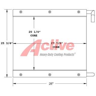 Kobelco SK120-LC Engine Oil Cooler