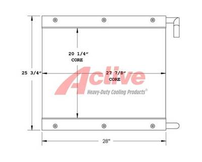 Kobelco SK120-LC Engine Oil Cooler