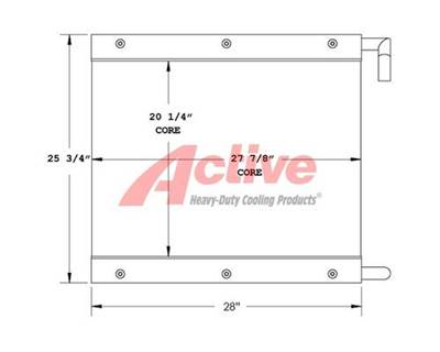 Kobelco SK120-LC Engine Oil Cooler