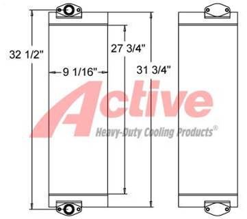 Komatsu Engine Oil Cooler