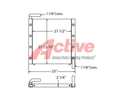 Komatsu Engine Oil Cooler