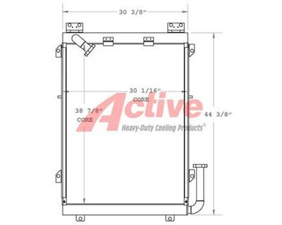 Komatsu Engine Oil Cooler
