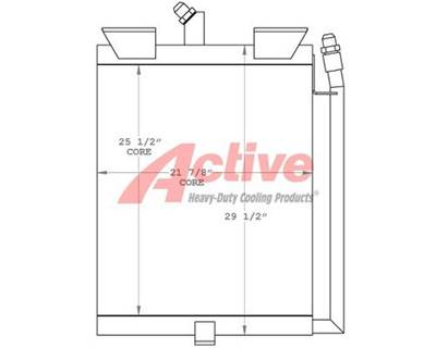 Komatsu D66S-1 Engine Oil Cooler