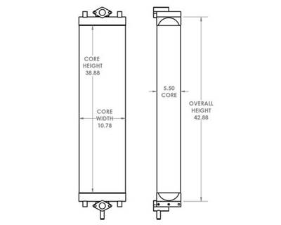 Komatsu Excavator Engine Oil Cooler