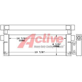 Komatsu GD650A Engine Oil Cooler