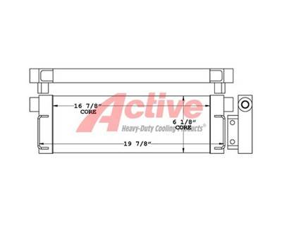 Komatsu GD650A Engine Oil Cooler