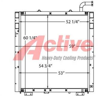 Komatsu PC1250LC-8 Engine Oil Cooler for a Komatsu PC1250-LC8