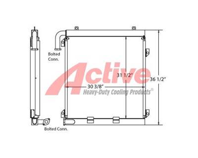 Komatsu PC150LC-6K Engine Oil Cooler