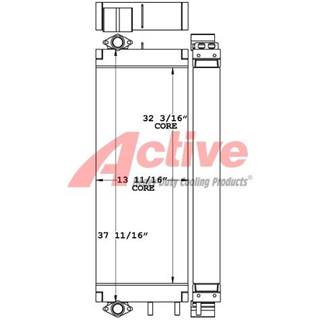 Komatsu PC160-7 Engine Oil Cooler