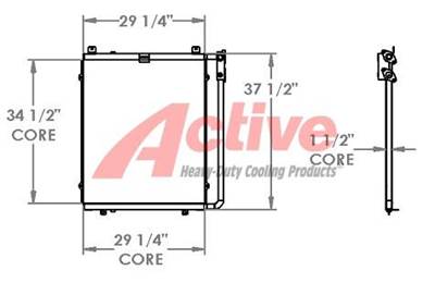 Komatsu PC200 Engine Oil Cooler