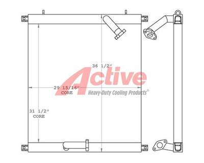 Komatsu PC200-5 Engine Oil Cooler