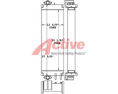 Komatsu PC228 Engine Oil Cooler