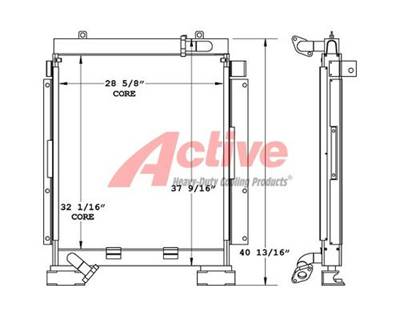 Komatsu PC228US Engine Oil Cooler
