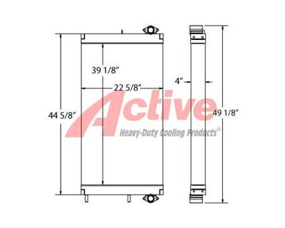 Komatsu PC300-8 Engine Oil Cooler