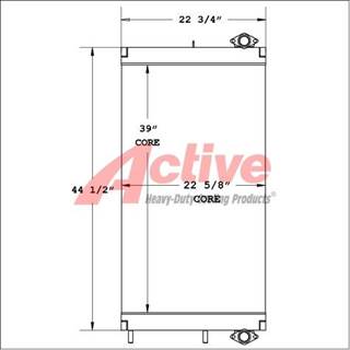 Komatsu PC350LC-8 Engine Oil Cooler