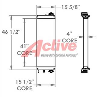 Komatsu PC360 Engine Oil Cooler