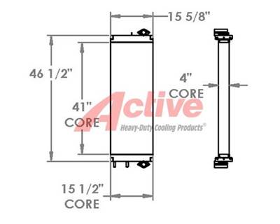 Komatsu PC360 Engine Oil Cooler