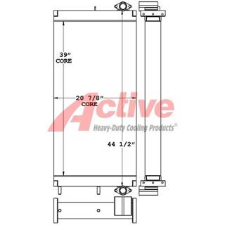 Komatsu PC400 Engine Oil Cooler