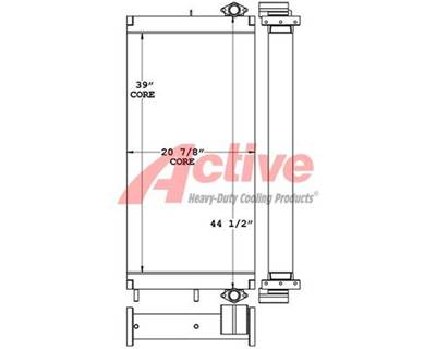 Komatsu PC400 Engine Oil Cooler