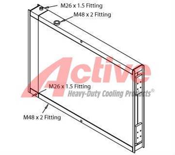 Komatsu PC4000 Engine Oil Cooler