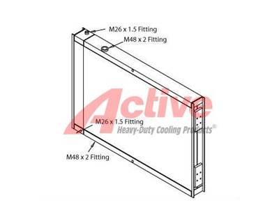 Komatsu PC4000 Engine Oil Cooler