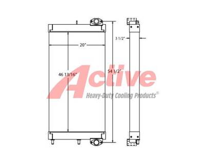 Komatsu PC490LC-10 Engine Oil Cooler