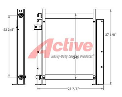 Komatsu PC60 Engine Oil Cooler