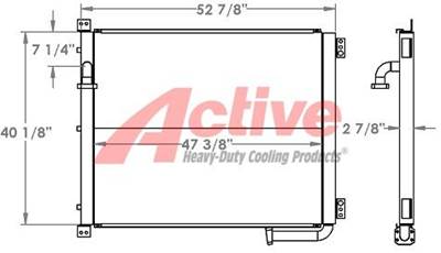 Komatsu PC600LC-7 Engine Oil Cooler