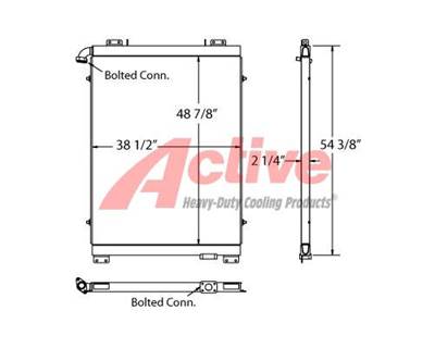 Komatsu PC600LC-8 Engine Oil Cooler