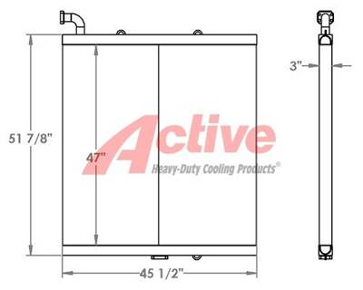Komatsu PC650-3 Engine Oil Cooler