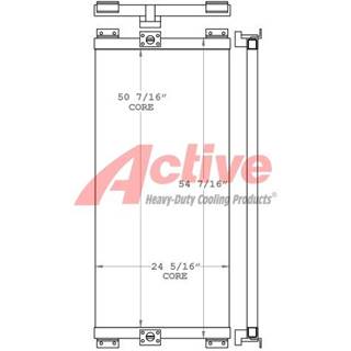 Komatsu PC800 Engine Oil Cooler for a Komatsu PC800 series