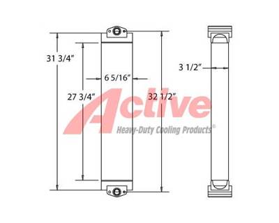 Komatsu WA150 Engine Oil Cooler