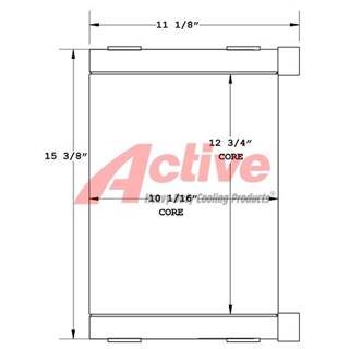 Komatsu WA320-5L Engine Oil Cooler