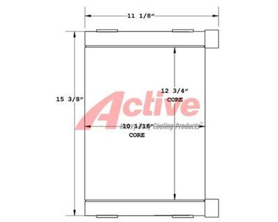 Komatsu WA320-5L Engine Oil Cooler