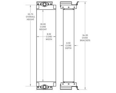 Komatsu WA320 Engine Oil Cooler