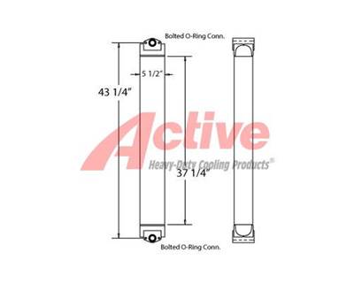 Komatsu WA380-6 Engine Oil Cooler