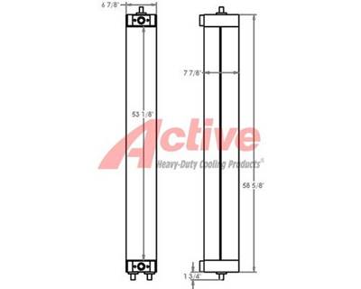 Komatsu WA500-8 Engine Oil Cooler