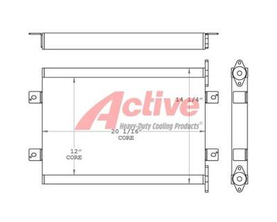 Kubota KX080 Engine Oil Cooler