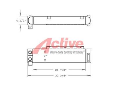 LeeBoy Engine Oil Cooler