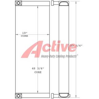 Liebherr 944C Engine Oil Cooler