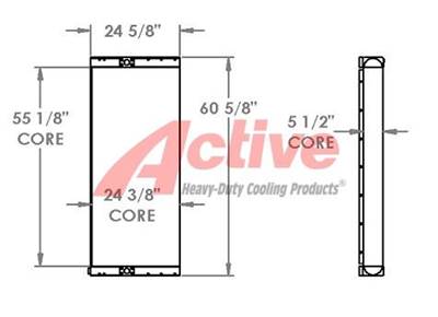 Liebherr R946LC Engine Oil Cooler
