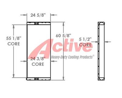 Liebherr R946LC Engine Oil Cooler