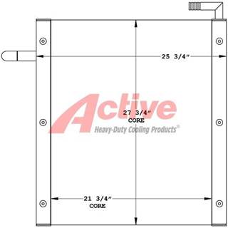 Link-Belt Engine Oil Cooler