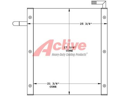 Link-Belt Engine Oil Cooler
