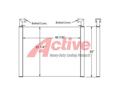 Link-Belt Engine Oil Cooler