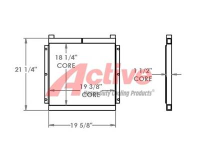 Lull HIGHLANDER Engine Oil Cooler