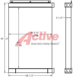 Manitowoc 1400 Engine Oil Cooler