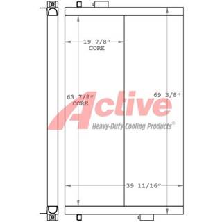 Manitowoc Engine Oil Cooler