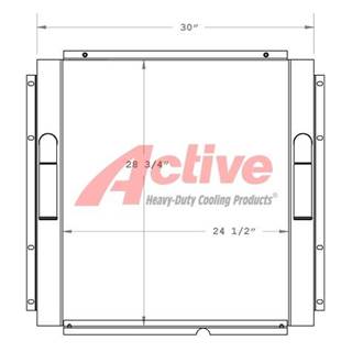 Mitsubishi E200B Engine Oil Cooler