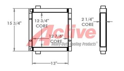 New Flyer D40LF Engine Oil Cooler